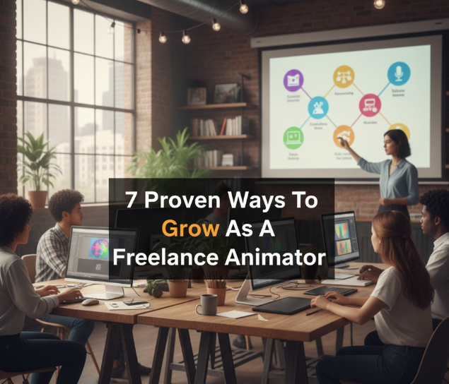7 Proven Ways To Grow As A Freelance Animator