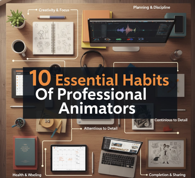 10 Essential Habits Of Professional Animators